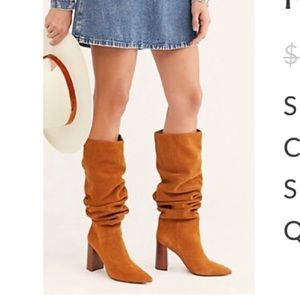 FREE PEOPLE luxe Felicity slouch boot👢by Jeffrey Campbell BRAND NEW! 9